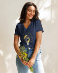 Women’s relaxed v-neck t-shirt