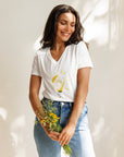 Women’s relaxed v-neck t-shirt